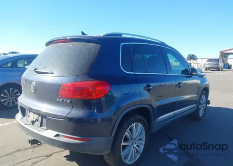 2014 Volkswagen Tiguan Se из США, поврежденный, VIN WVGAV3AX3EW500639